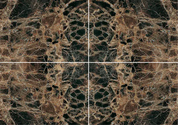 رخام مارون إمبيرادور الإسباني الداكن عروق متتابعة