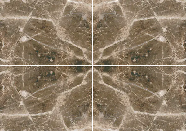 رخام مارون إمبيرادور لايت الإسباني عروق غير متطابقة