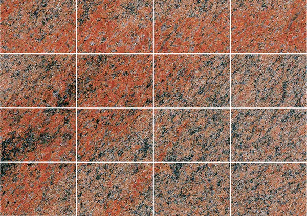 جرانيت هندي كلاسيكو أحمر متعدد الألوان مطابقة كتاب مزدوج مفتوح