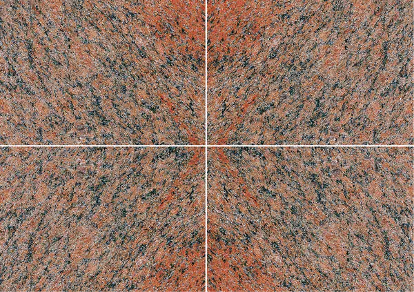 جرانيت هندي كلاسيكو أحمر متعدد الألوان عروق متتابعة