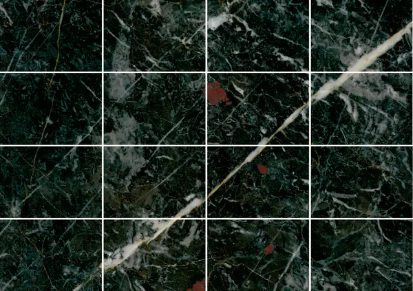 رخام مغربي نيرو أفريكانو مطابقة ربع كتاب