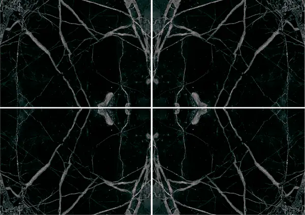 رخام نيرو كريتا اليوناني عروق غير متطابقة