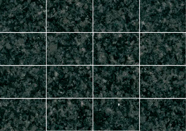 جرانيت نيرو إمبالا داكن جدًا من جنوب أفريقيا مطابقة كتاب مفتوح