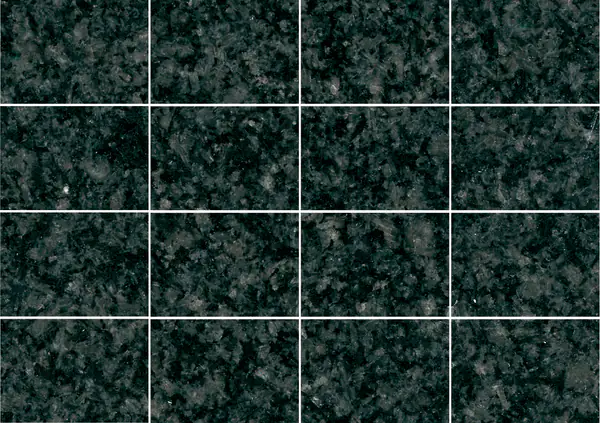 جرانيت نيرو إمبالا داكن جدًا من جنوب أفريقيا مطابقة كتاب مزدوج مفتوح