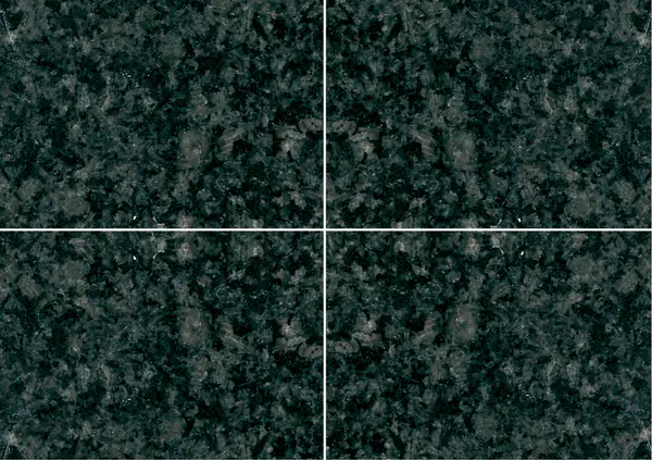 جرانيت نيرو إمبالا داكن جدًا من جنوب أفريقيا عروق متتابعة