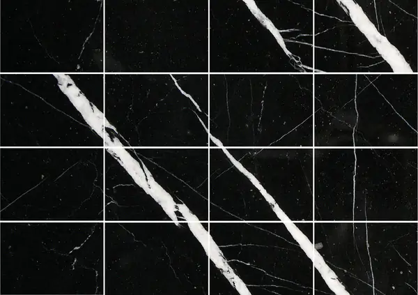 رخام نيرو ماركينا الإسباني الفاخر مطابقة كتاب مزدوج مفتوح