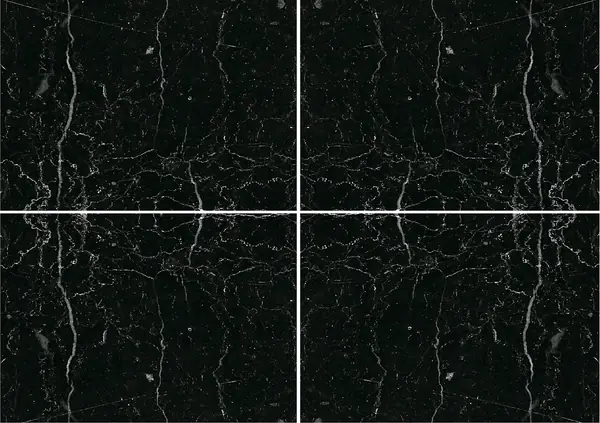 رخام نيرو ماركينا الإسباني عروق غير متطابقة