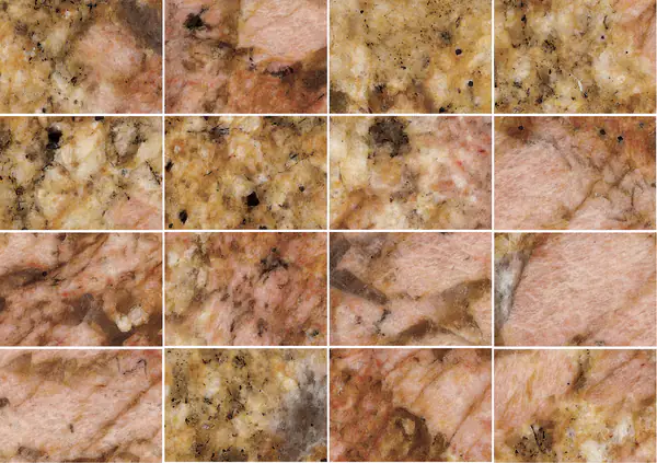 جرانيت إمبريال جولد البرازيلي الجديد مطابقة كتاب مفتوح