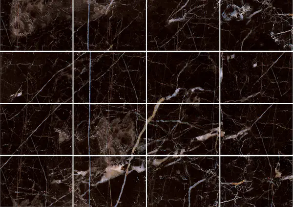 رخام نوير سان لوران الفرنسي مطابقة كتاب مزدوج مفتوح