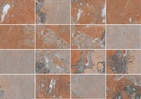 رخام نويزيت فلوري الإيطالي مطابقة كتاب مفتوح