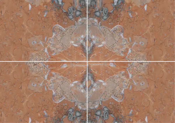 رخام نويزيت فلوري الإيطالي عروق متتابعة