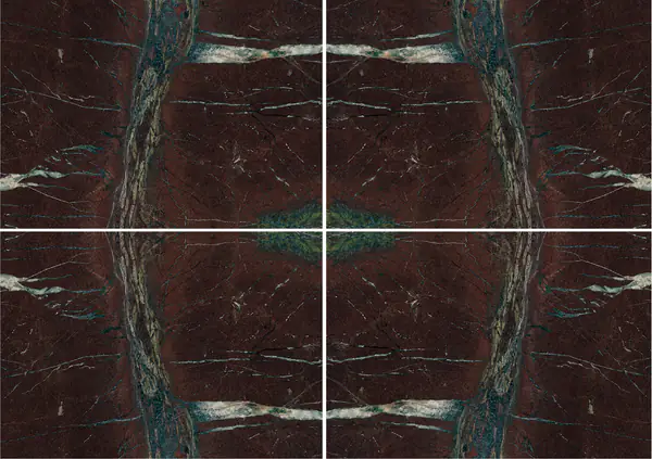 جرانيت المحيط الأحمر الإيراني عروق غير متطابقة