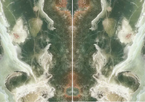 أونيكس أكوامارينا باكستاني مطابقة ربع كتاب