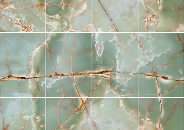 ضوء أونيكس الأخضر الإيراني مطابقة كتاب مزدوج مفتوح