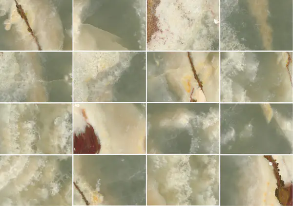 أونيكس أخضر متوسط باكستاني مطابقة كتاب مفتوح