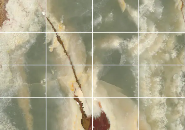 أونيكس أخضر متوسط باكستاني مطابقة ربع كتاب