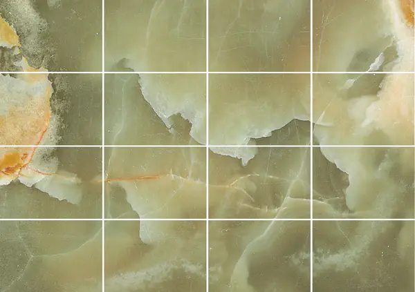 أونيكس أخضر باكستاني مطابقة ربع كتاب