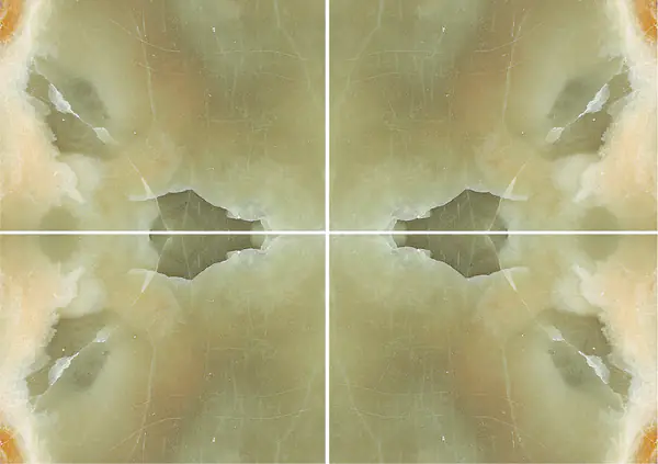 أونيكس أخضر باكستاني عروق غير متطابقة