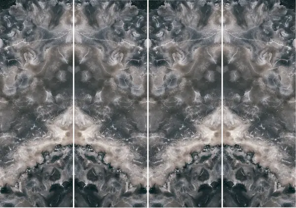 أونيكس رمادي لؤلؤي تركي غير مطابق