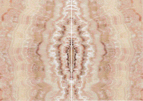 أونيكس آيريس وردي مقطوع بالعرض تركي مطابقة ربع كتاب