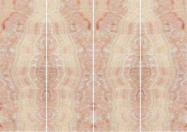 أونيكس آيريس وردي مقطوع بالعرض تركي غير مطابق