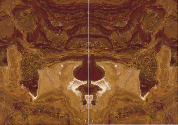 أونيكس متعدد الألوان الأحمر الباكستاني مطابقة ربع كتاب