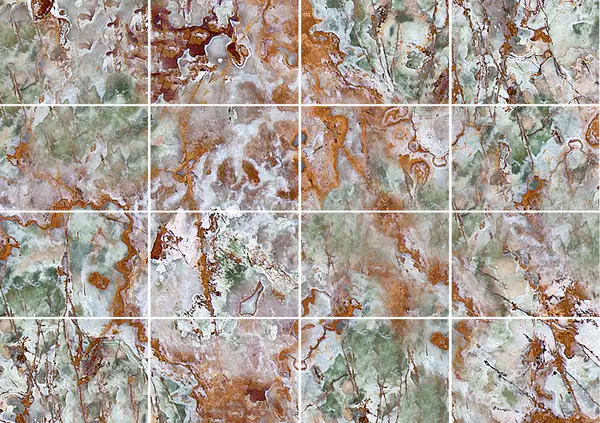 أونيكس مولتيجرين إيراني مطابقة ربع كتاب