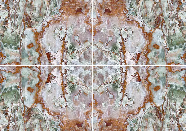 أونيكس مولتيجرين إيراني عروق متتابعة