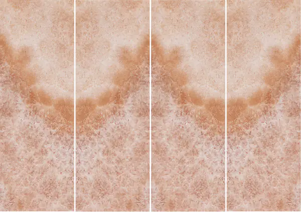 أونيكس وردي تنزاني غير مطابق