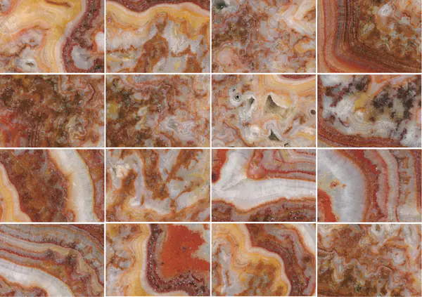 أونيكس أحمر إيراني مطابقة كتاب مفتوح