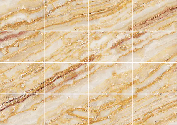 أونيكس ترافرتينو جيالو الإيراني مطابقة كتاب مزدوج مفتوح