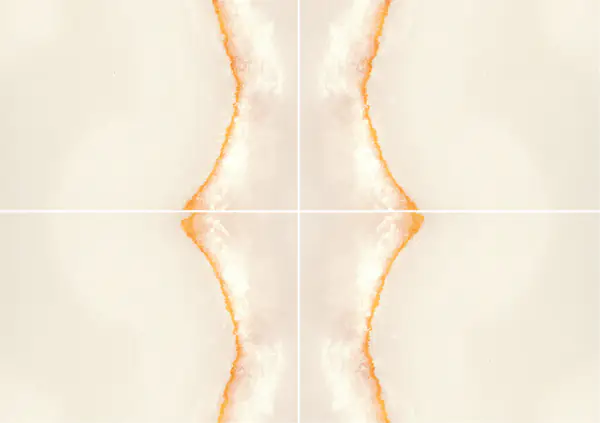 العقيق الأبيض المعرق التركي عروق متتابعة