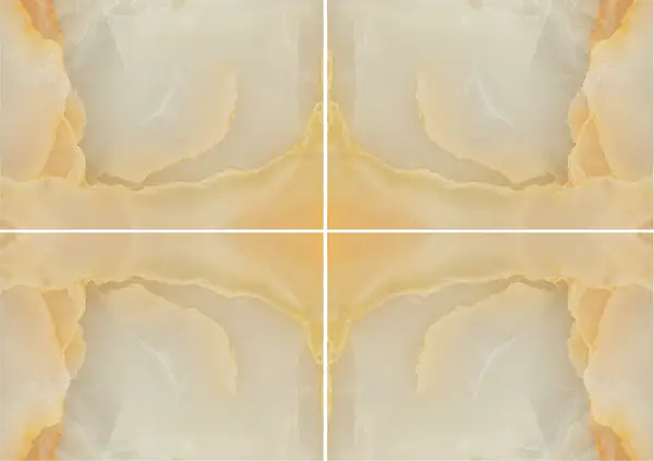 ضوء أونيكس أصفر إيراني عروق غير متطابقة