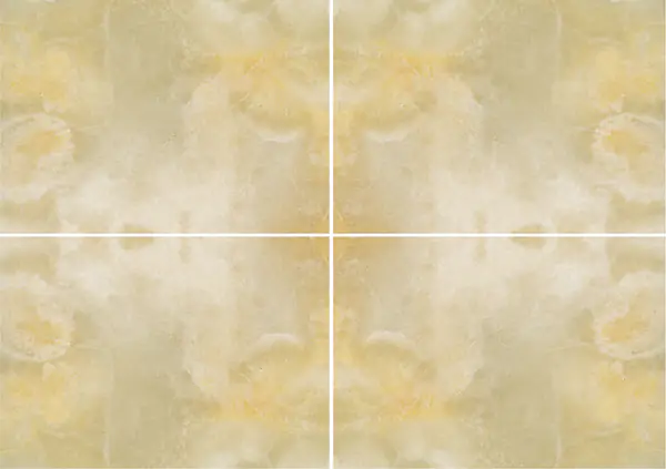 العقيق الأصفر المعرق الإيراني عروق غير متطابقة