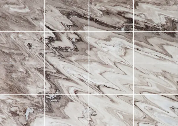 رخام إيطالي بني باليساندرو مطابقة ربع كتاب