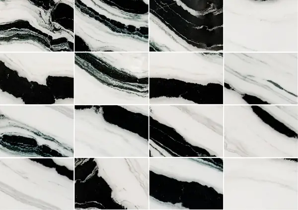 رخام باندا وايت الصيني مطابقة كتاب مفتوح