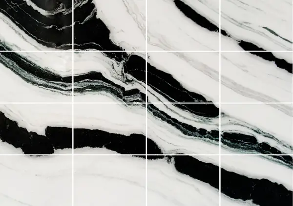 رخام باندا وايت الصيني مطابقة ربع كتاب