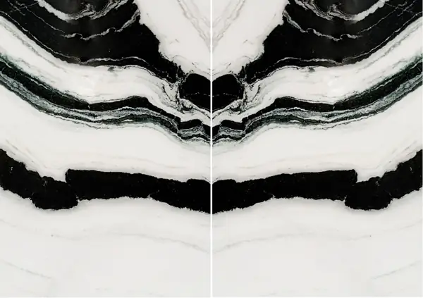 رخام باندا وايت الصيني مطابقة ربع كتاب