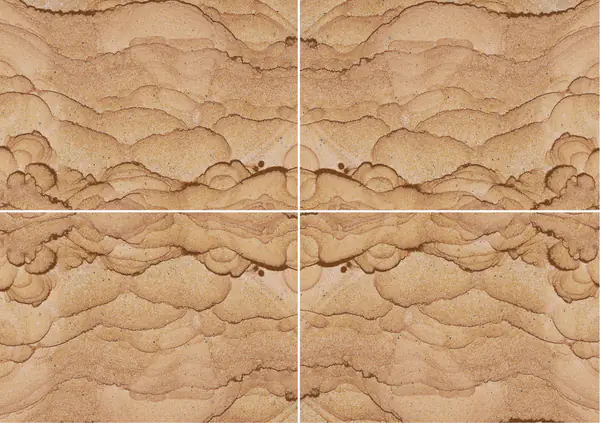 حجر صورة الحجر الرملي الجنوب أفريقي عروق متتابعة