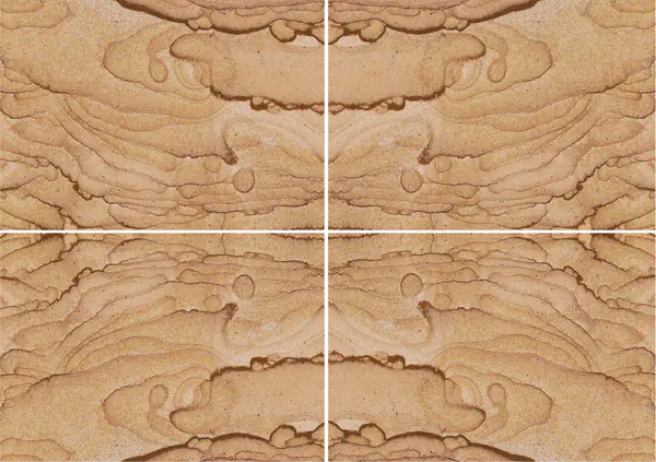 حجر صورة الحجر الرملي الجنوب أفريقي عروق غير متطابقة