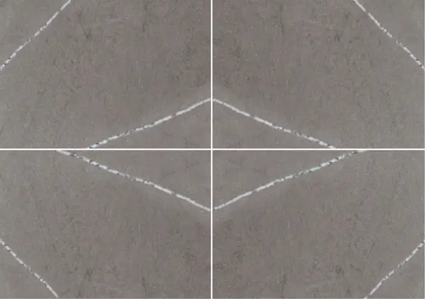 حجر رملي إيطالي بييترا دي فوسينا عروق متتابعة