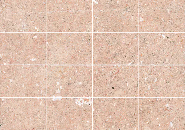 حجر الرملي الإيطالي بييترا روزا مطابقة كتاب مزدوج مفتوح