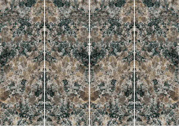 جرانيت كندي متعدد الألوان غير مطابق