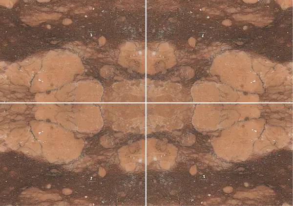 رخام بورفيريكو راميلو الإيطالي عروق متتابعة