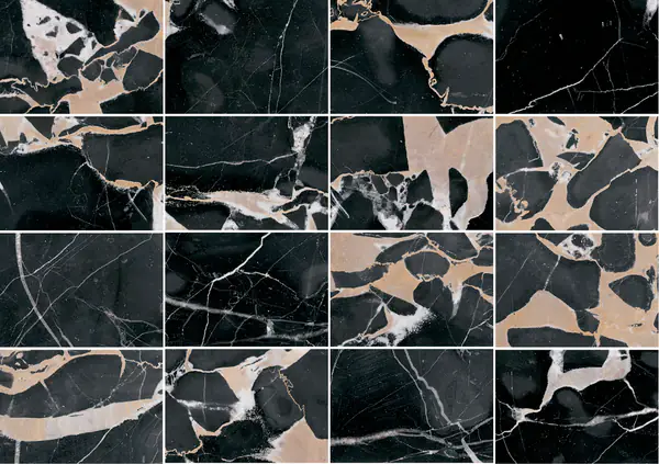 رخام بورتورو أرجنتو الإيطالي مطابقة كتاب مفتوح