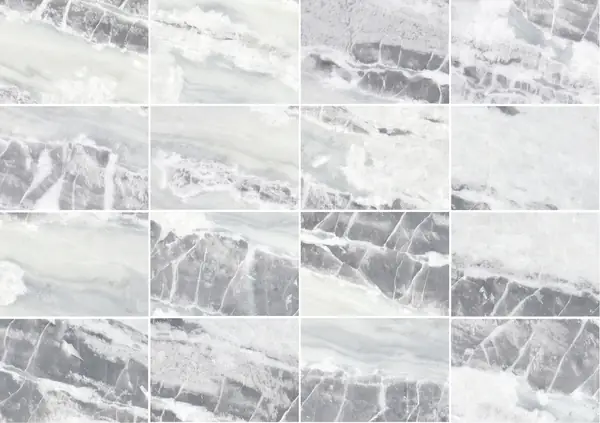 كوارتزيت برازيلي أبيض فاخر مطابقة كتاب مفتوح