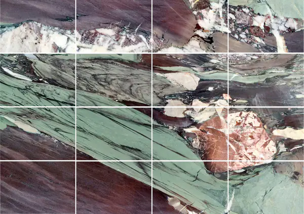 رخام فرنسي كاتر سيزونز مطابقة كتاب مزدوج مفتوح