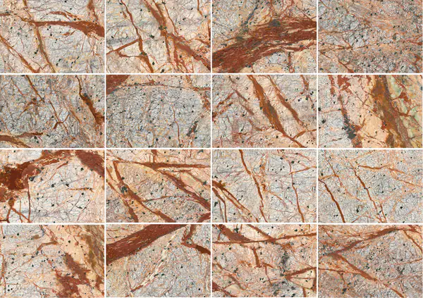 رخام الغابة المطيرة البني الهندي مطابقة كتاب مفتوح