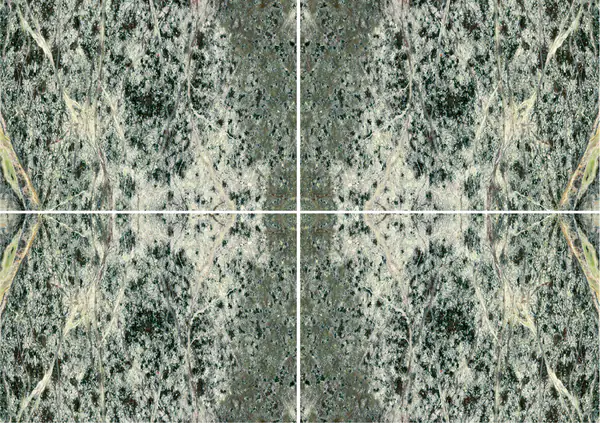 رخام الغابات المطيرة الأخضر الهندي عروق غير متطابقة