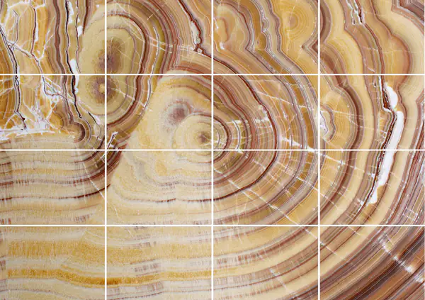 العقيق الإيراني قوس قزح مطابقة ربع كتاب
